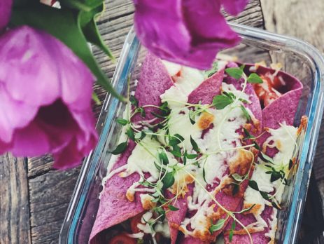 Rødbede tortillas