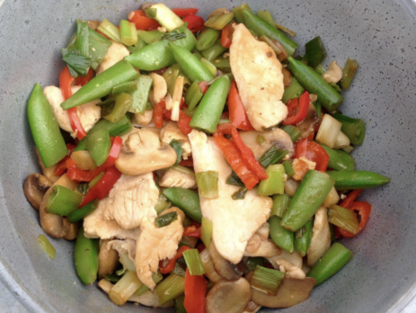Hjemmelavet chop suey