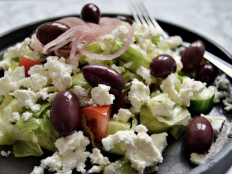 Lækker græsk salat med få kcal
